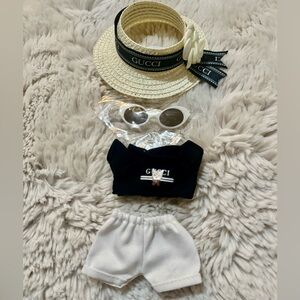 Labubu clothes and accessories- will come with shoes as well (cat GG front)